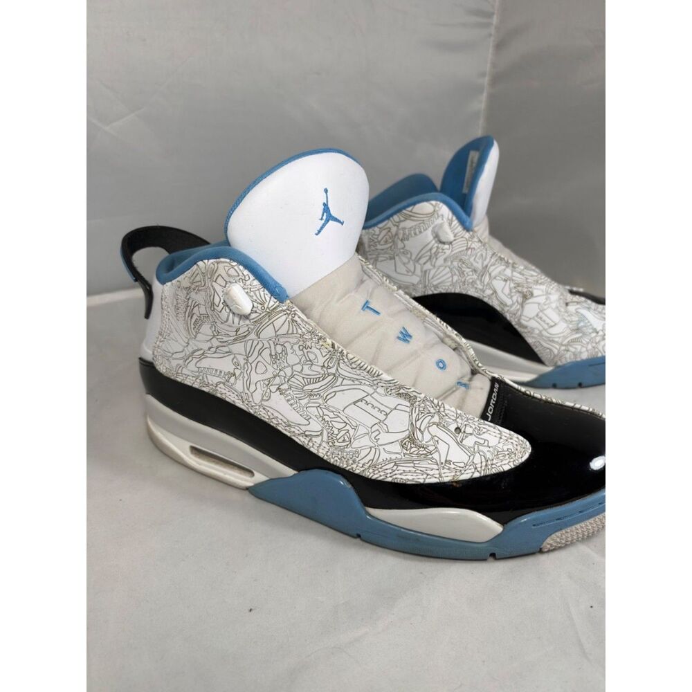 Jordan Dub Zero White University Blue Sneakers Men's 11.5